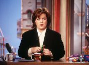 Rosie O'Donnell on her talk show in 1996