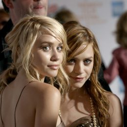 mary-kate and ashley olsen on the red carpet in 2004