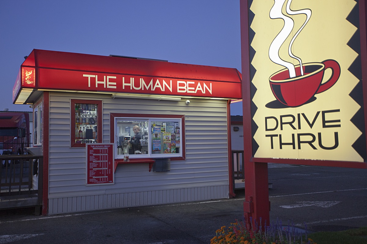 The Human Bean Coffee Drive Thru in Medford, Oregon