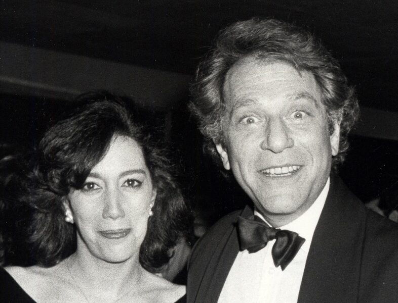Actor George Segal and wife Linda Rogoff 