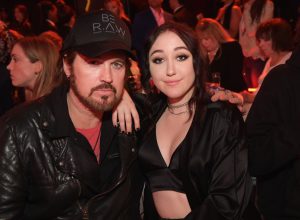 Billy Ray and Noah Cyrus at the 2017 MTV Movie & TV Awards