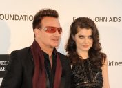 Bono and Eve Hewson at the Elton John Aids Foundation 21st Academy Awards Viewing Party in 2013