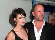 Demi Moore and Bruce Willis at the premiere of "G.I. Jane" in 1997