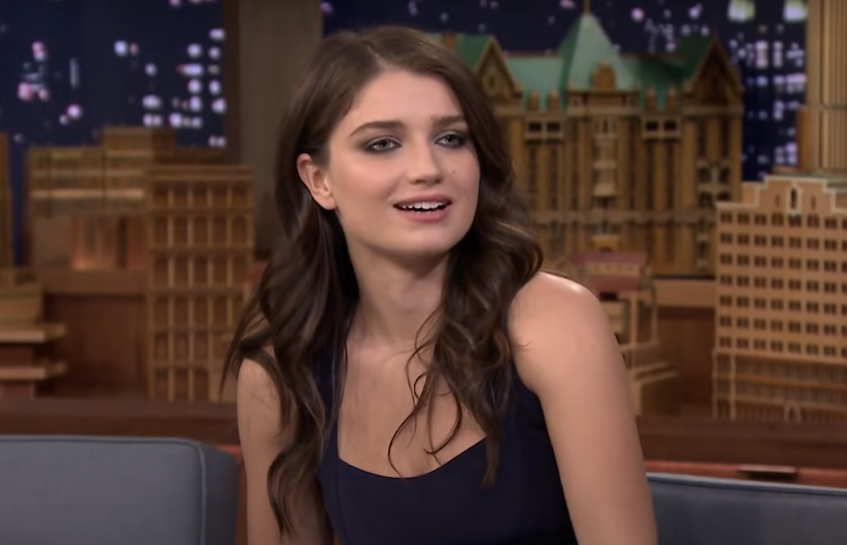 Eve Hewson on "The Tonight Show" in 2014