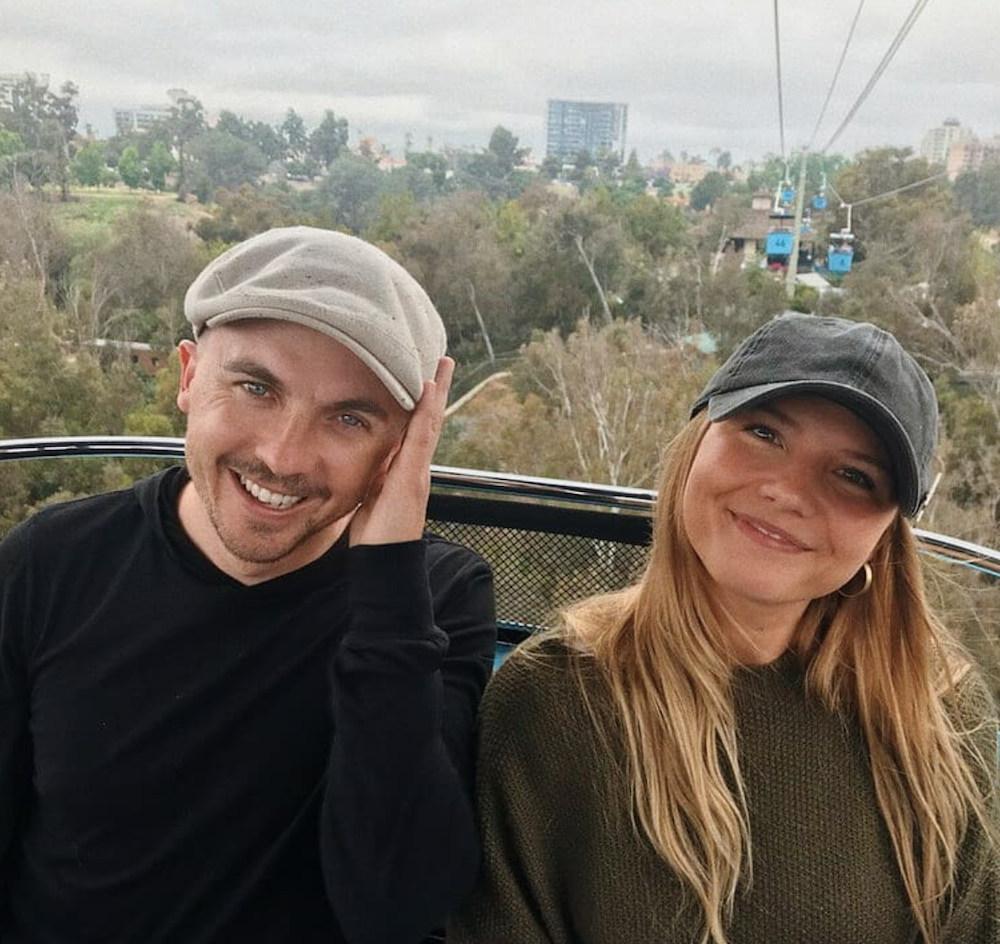 Frankie and Paige Muniz at the San Diego Zoo in a photo from Instagram