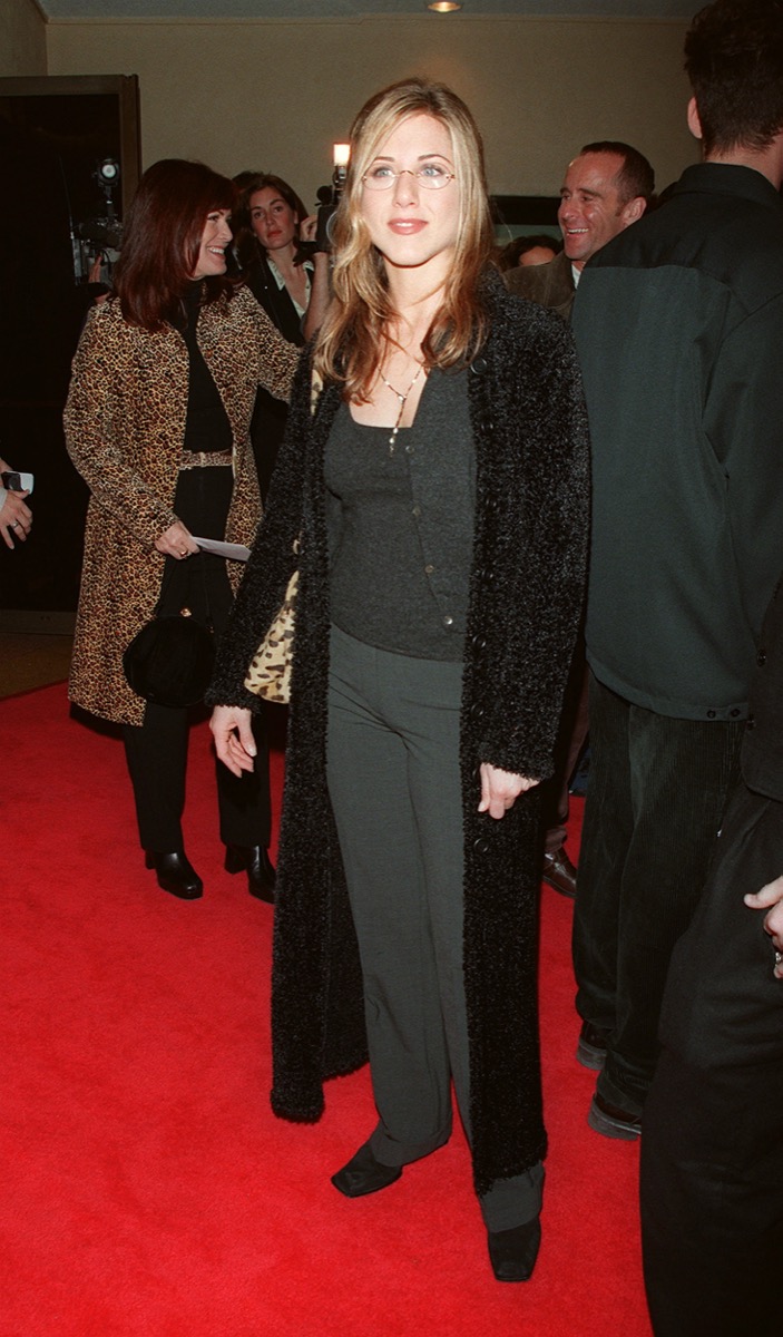 Jennifer Aniston at "Good Will Hunting" premiere in 1997