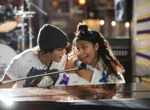 Charlie Gillespie and Madison Reyes in Julie and the Phantoms