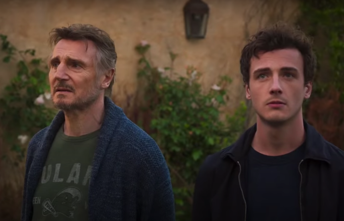 Liam Neeson and Micheál Richardson in "Made in Italy"