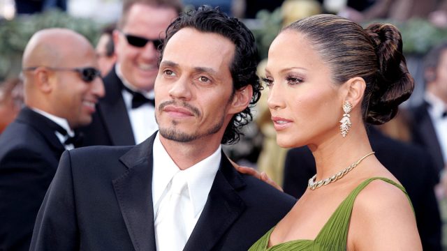 Marc Anthony and Jennifer Lopez at the 2006 Oscars