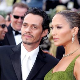 Marc Anthony and Jennifer Lopez at the 2006 Oscars