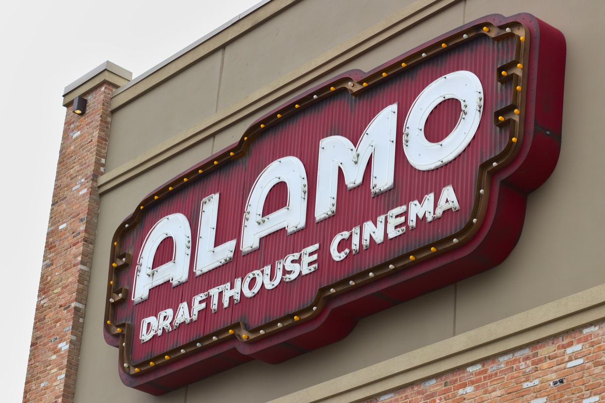 The Alamo Drafthouse Cinema