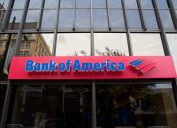 AUSTIN, TX - SEPT 2: A Bank of America branch in Austin, Texas on September 2, 2011. The US government announced that it will sue Bank of America for selling toxic mortgage-backed securities.