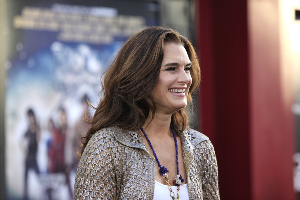 Brooke Shields at the "Rock of Ages" premiere in 2012