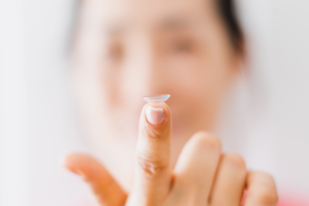 Contact Lens For Vision.