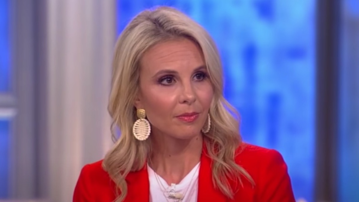 Elisabeth Hasselbeck on "The View" in March 2020