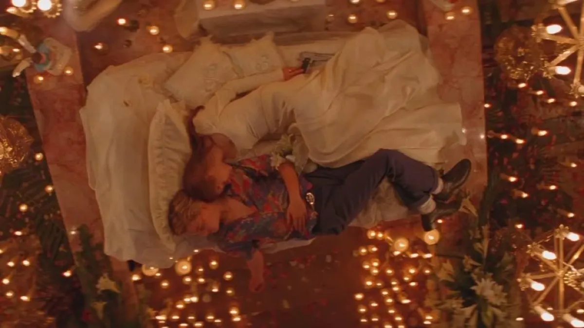 Leonardo DiCaprio and Claire Danes in Romeo + Juliet