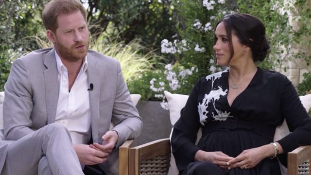 Harry and Meghan discuss why they left royal life with Oprah Winfrey