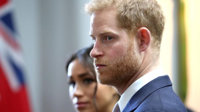 Meghan, Duchess of Sussex (L) and Britain's Prince Harry, Duke of Sussex, attend an event at Canada House, the offices of the High Commision of Canada in the United Kingdom, to mark Commonwealth Day, in central London, on March 11, 2019.