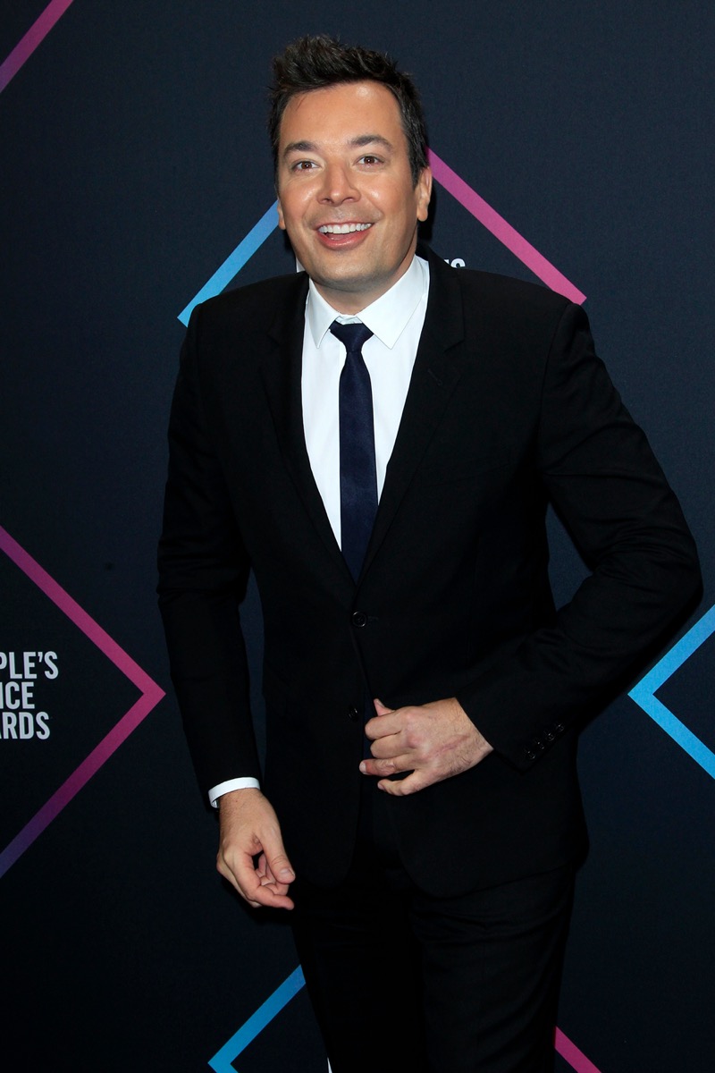 Jimmy Fallon at the Peoples Choice Awards in 2018