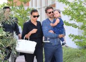 Bradley Cooper and Irina Shayk with their daughter Lea