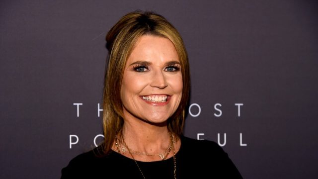 Savannah Guthrie at the "Most Powerful People in Media" event in 2019