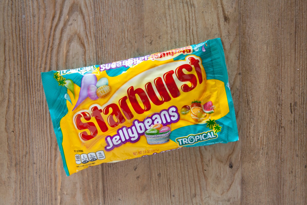 package of starburst jelly beans