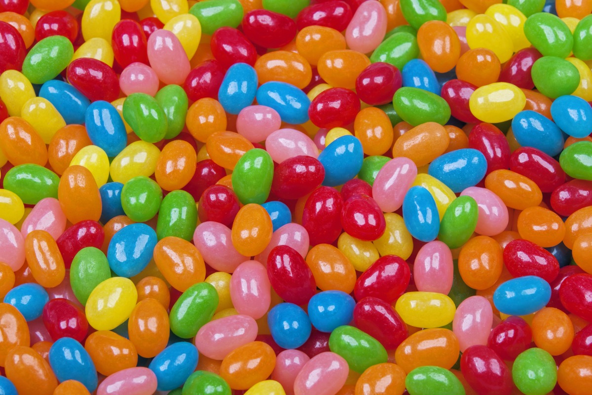 colorful jelly beans