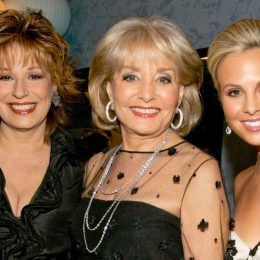 Joy Behar, Barbara Walters and Elisabeth Hasselbeck from "The View" at 34th Annual Daytime Emmy Awards