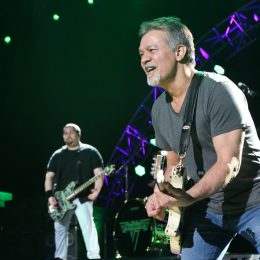 Eddie and Wolfgang Van Halen