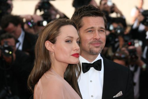 Angelina Jolie and Brad Pitt at the Cannes Film Festival in 2009