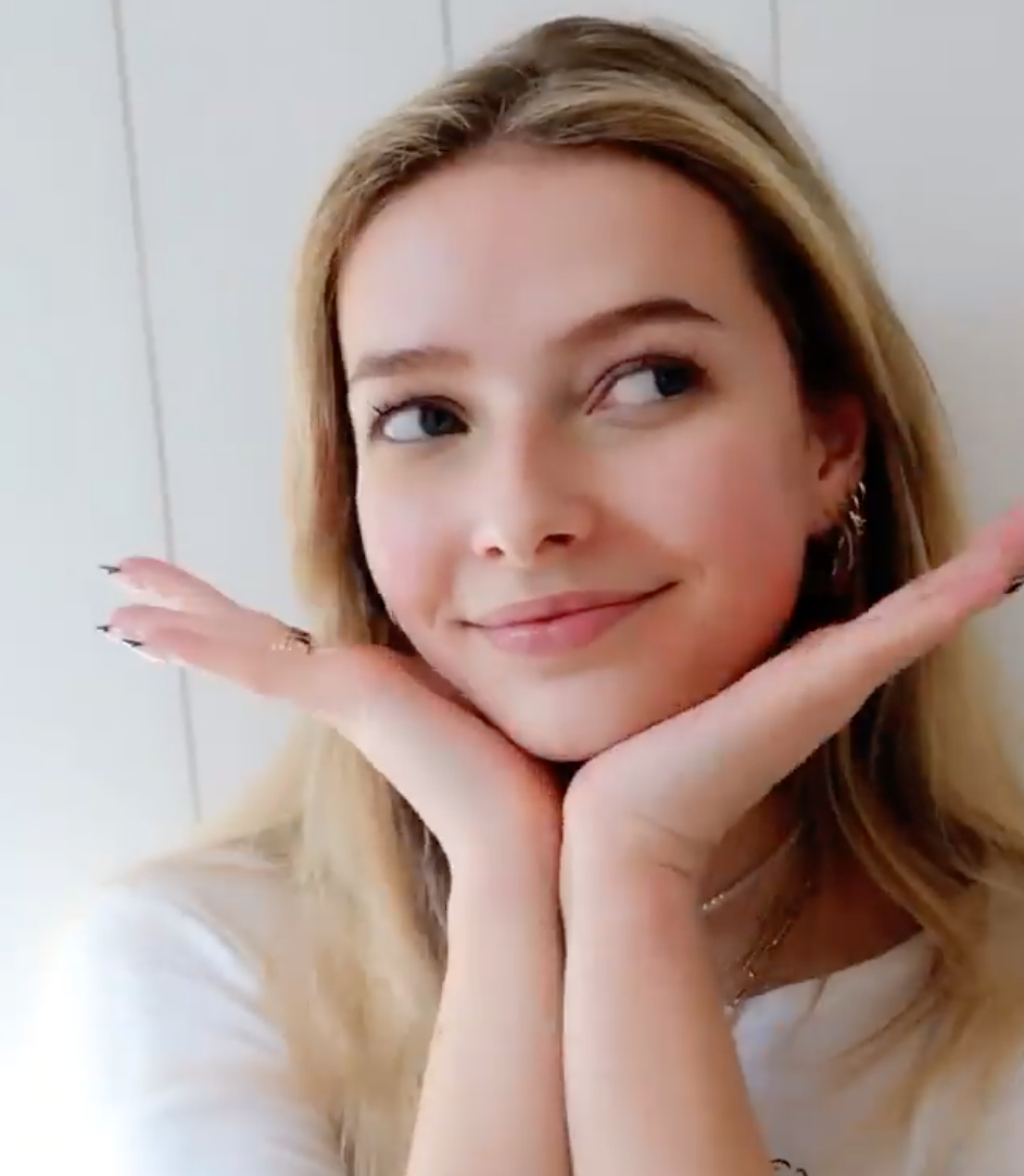 Apple Martin in a video for Goop