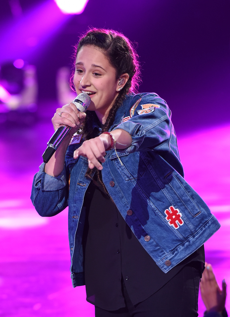 Avalon Young performing on "American Idol" in March 2016
