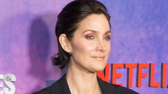 Carrie-Anne Moss at the "Jessica Jones" season 2 premiere in 2018