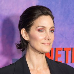 Carrie-Anne Moss at the "Jessica Jones" season 2 premiere in 2018