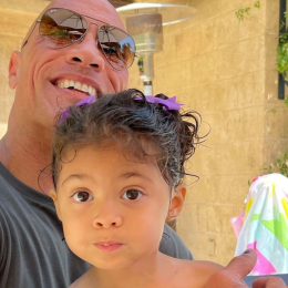 Dwayne Johnson and daughter Tiana