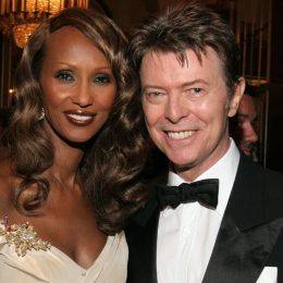 Iman and David Bowie in 2007