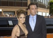 Jennifer Lopez and Ben Affleck at the premiere of "Gigli" in 2003