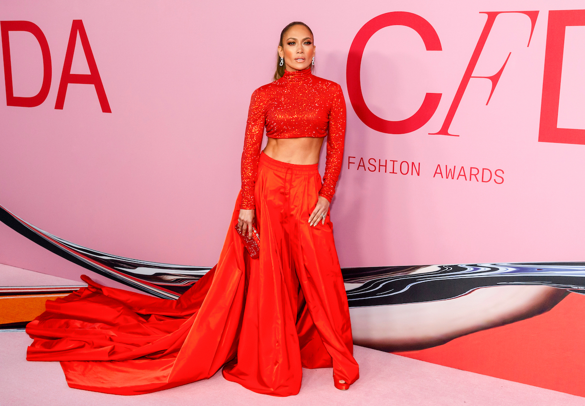 Jennifer Lopez at the CFDA Fashion Awards in 2019