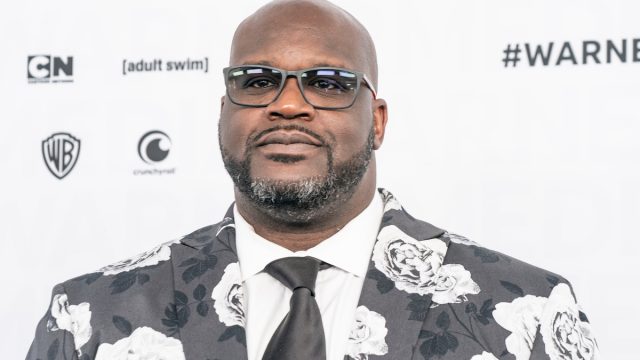 Shaquille O'Neal at WarnerMedia Upfront in 2019