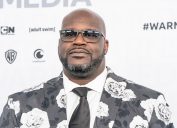 Shaquille O'Neal at WarnerMedia Upfront in 2019