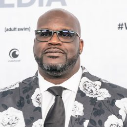 Shaquille O'Neal at WarnerMedia Upfront in 2019