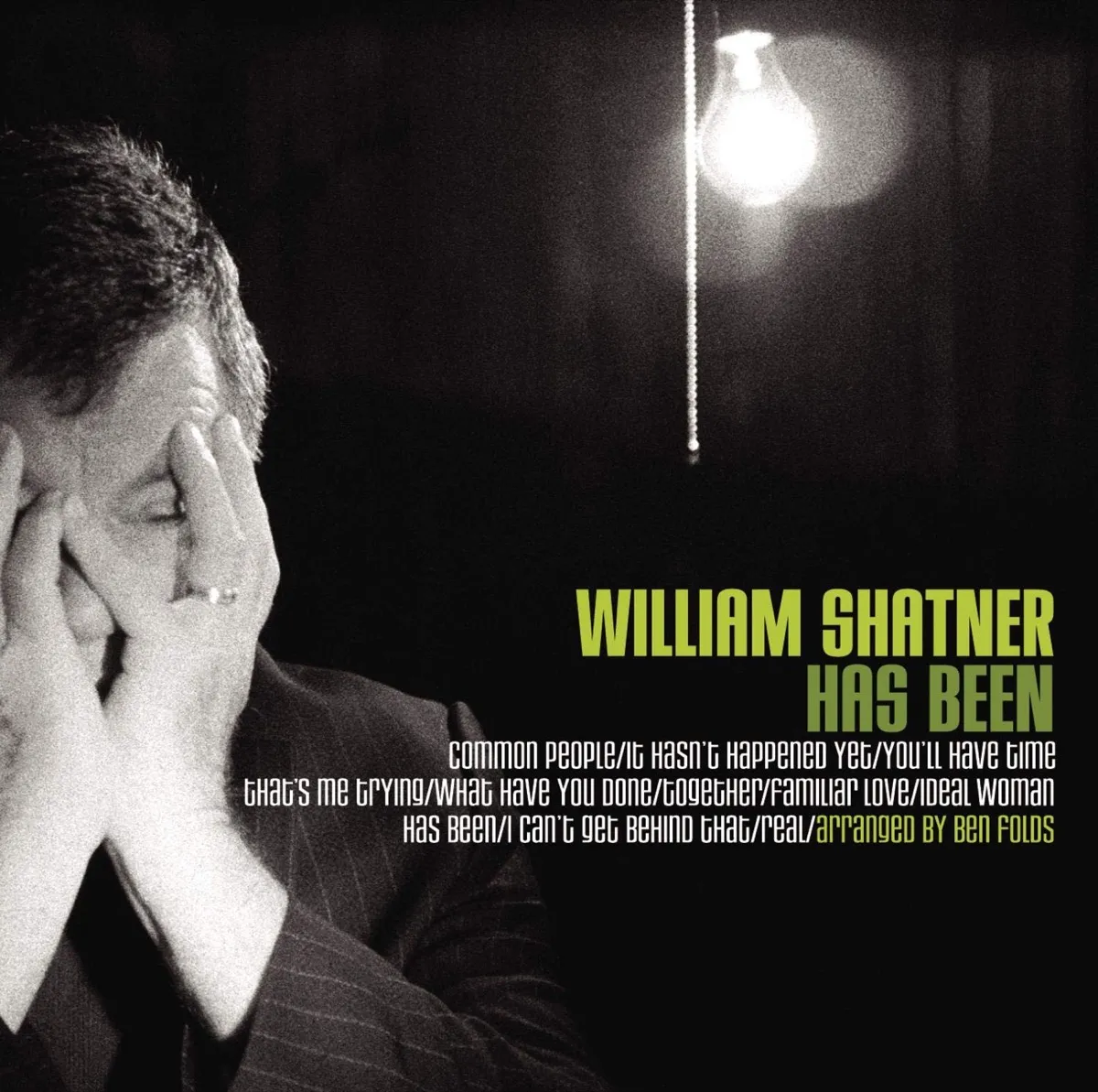 William Shatner "Has Been" Album Cover