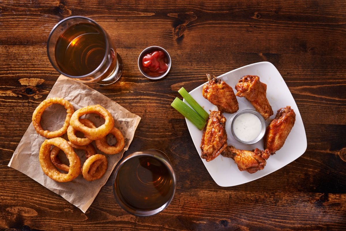 Fried bar food