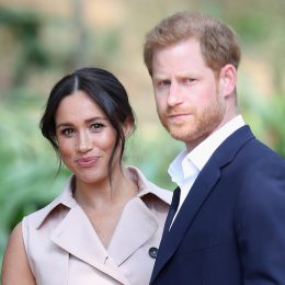 Prince Harry, Duke of Sussex and Meghan, Duchess of Sussex on October 2, 2019 in Johannesburg, South Africa.