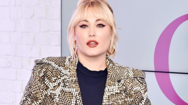 Hayley Hasselhoff visits Closer at Bauer Media on October 10, 2019 in London, England