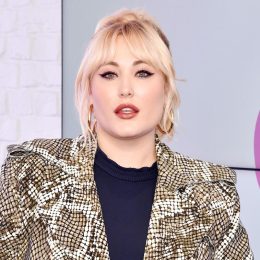Hayley Hasselhoff visits Closer at Bauer Media on October 10, 2019 in London, England