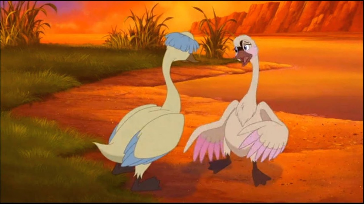 still from trumpet of the swan