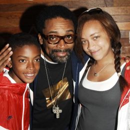 Spike Lee, Jackson Lee, and Satchel Lee in 2008