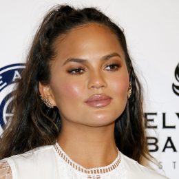 Chrissy Teigen at Art of Elysium Celebrating the 10th Anniversary in 2017