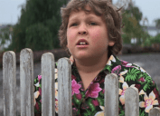Jeff Cohen as Chunk in "The Goonies